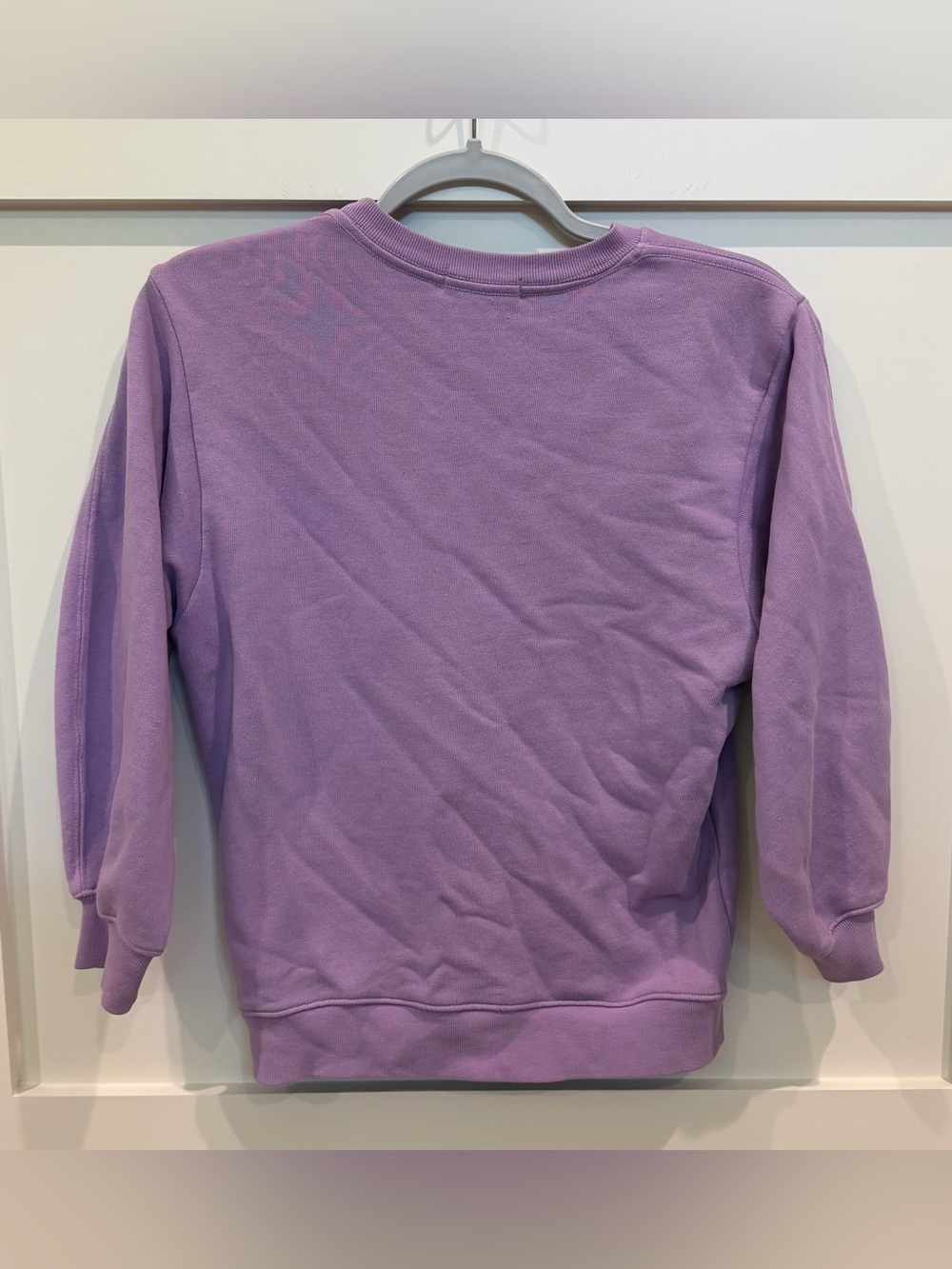 AGOLDE Women's Crewneck Purple Violet Sweatshirt – Women’s XS - Picture 2 of 4